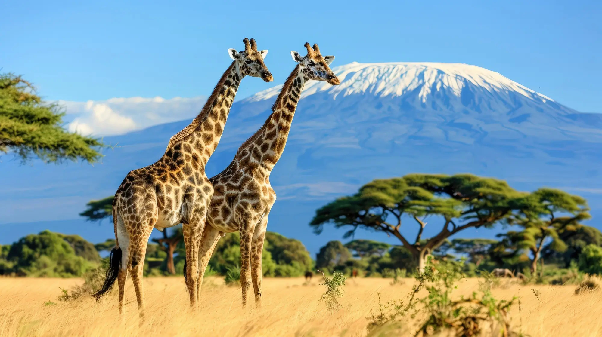 Majestic Giraffes 